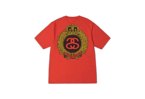 Stussy Crown Wreath Pigment Dyed Tee Tomato (SS23)