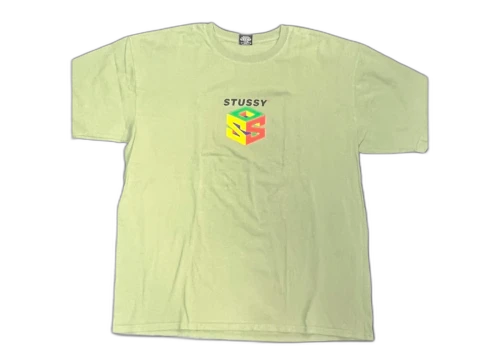 Stüssy Cube T-Shirt Light Green