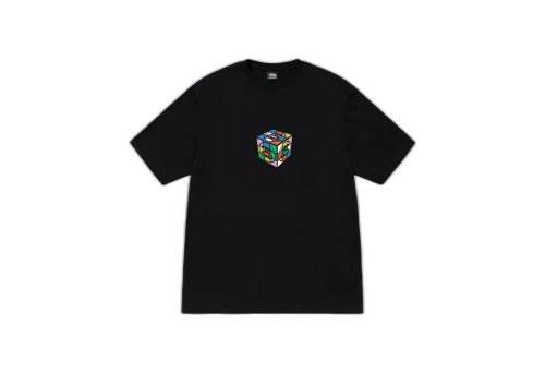 Stussy Cube Tee Black (FW22)