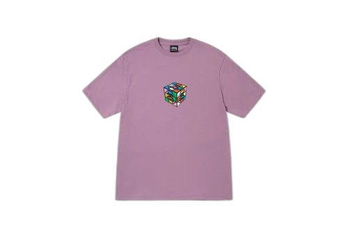 Stussy Cube Tee Orchid (FW22)