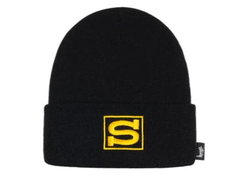 Stussy Cuff S Sport Beanie Black
