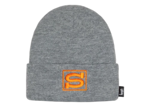 Stussy Cuff S Sport Beanie Grey Heather