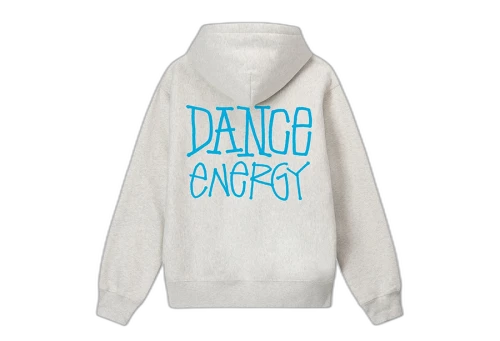 Stussy Dance Energy Hoodie Ash Heather (FW22)