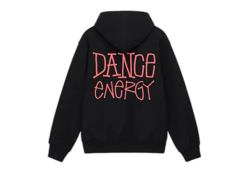 Stussy Dance Energy Hoodie Black (FW22)