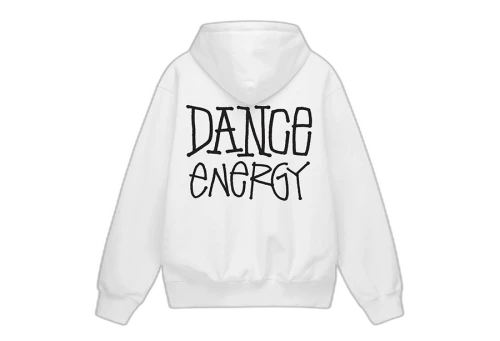 Stussy Dance Energy Hoodie White (FW22)