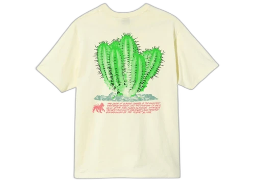 Stussy Desert Bloom Tee Pale Yellow