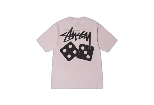 Stussy Dice Pigment Dyed Tee Blush (SS23)