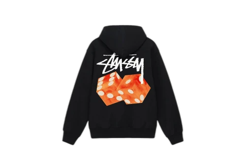 Stussy Diced Out Hoodie Black (SS23)