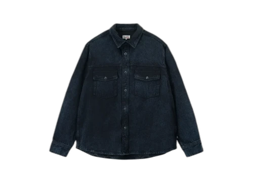 Stussy Double Dye Western Shirt Black (FW22)