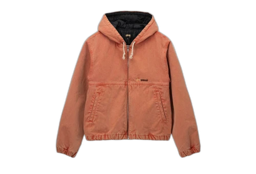 Stussy Double Dye Work Jacket Faded Red (SS23)