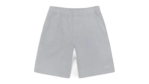 Stussy Double Layer Jersey Short Grey Heather