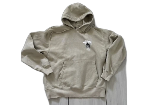 Stüssy Dover Street Market Hooded Sweatshirt Sand