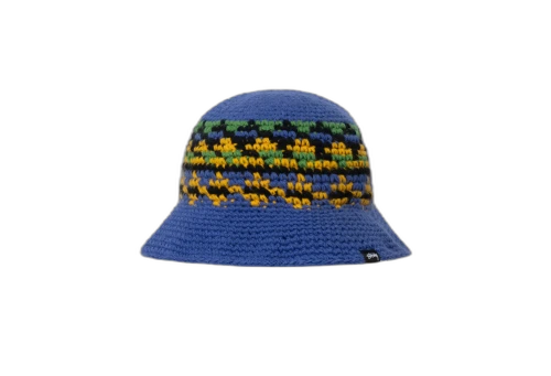 Stussy Fairisle Bucket Hat Blue (FW22)