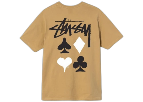 Stussy Full Deck 2 Tee Khaki