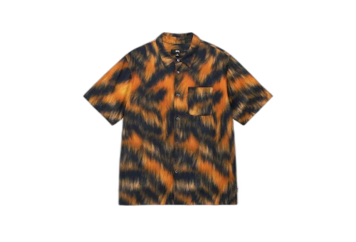 Stussy Fur Print Shirt Tiger (SS23)