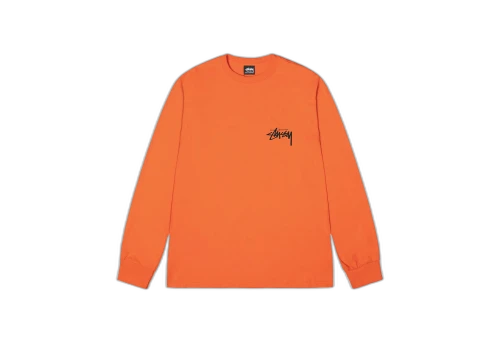 Stussy Gold Lion LS Tee Coral (SS23)