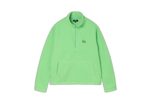 Stussy Half Zip Mock Neck Melon (FW22)