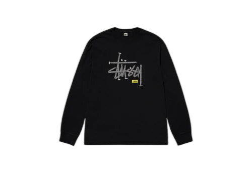 Stussy Hardware LS Tee Black (FW22)