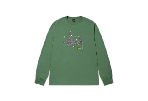 Stussy Hardware LS Tee Green (FW22)