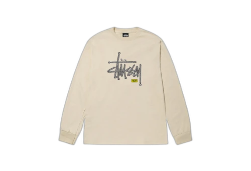 Stussy Hardware LS Tee Natural (FW22)