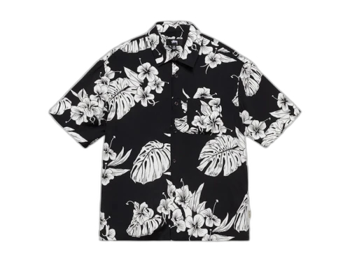 Stussy Hawaiian S/S Shirt Black