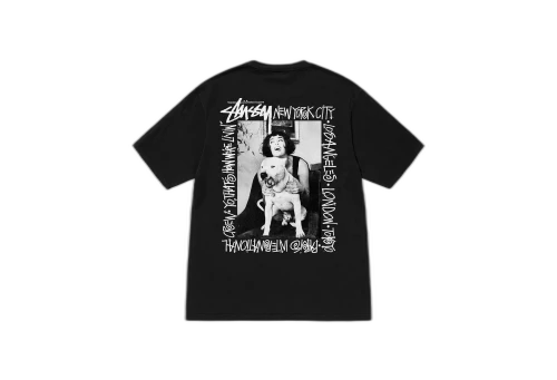 Stussy How We're Living' Pigment Dyed Tee Black (FW22)