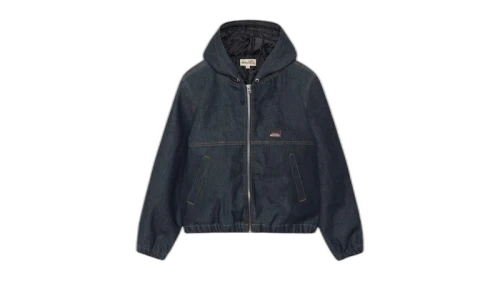 Stussy Insulated Denim Work Jacket Raw Indigo