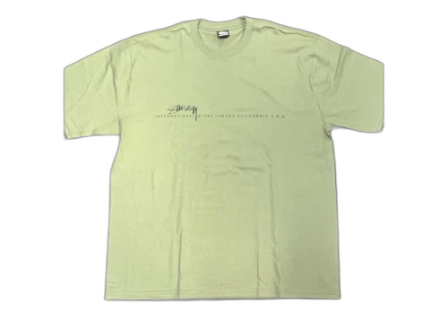 Stüssy International Laguna California U.S.A. T-Shirt Green