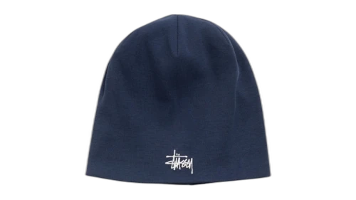 Stussy Jersey Skullcap Beanie Navy