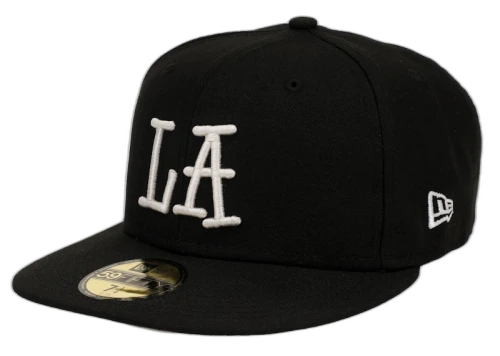 Stussy LA New Era Cap Black