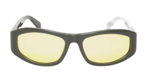 Stussy Landon Sunglasses Grey/Yellow Lens