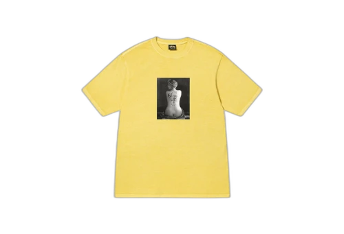 Stussy Le Violon Pigment Dyed Tee Butter (FW22)