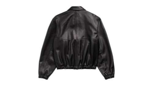 Stussy Leather Work Jacket Black