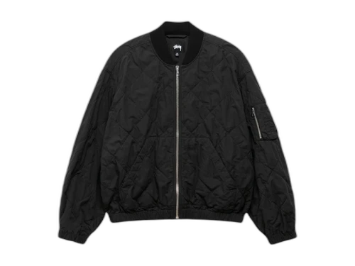 Stussy Lightweight Cotton Bomber Black