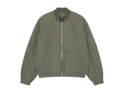 Stussy Lightweight Cotton Bomber Olive