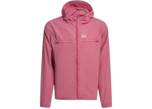 Stussy Lightweight Hooded Jacket Pink
