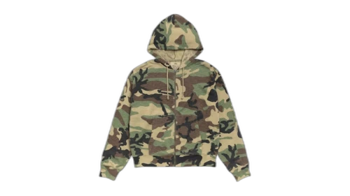 Stussy Lightweight Thermal Hoodie Camo