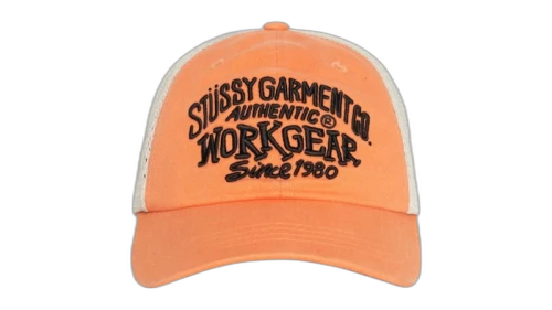 Stussy Low Profile Workgear Strapback Orange