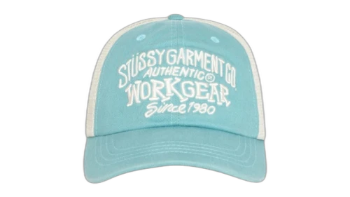 Stussy Low Profile Workgear Strapback Teal