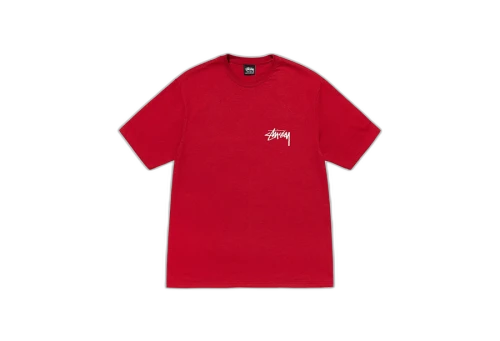 Stussy Low Tide Tee Dark Red (FW22)