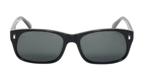 Stussy Michael Sunglasses Black/Black Lens