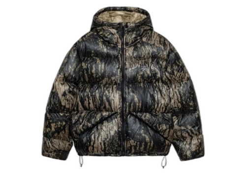 Stussy Micro Ripstop Down Parka Relic Camo