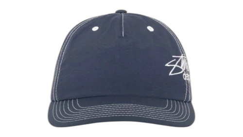 Stussy Mid-Depth Designs Snapback Navy