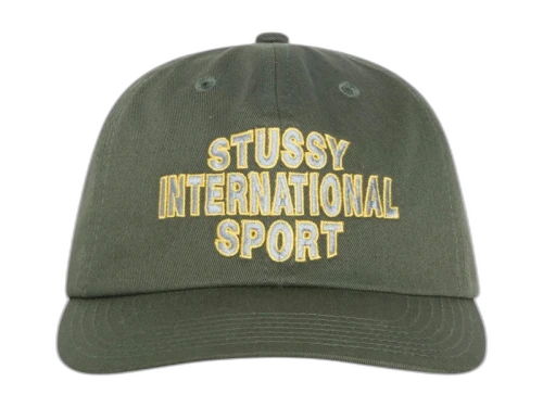 Stussy Mid-Depth International Sport Strapback Dark Olive