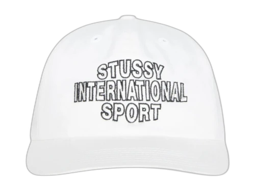 Stussy Mid-Depth International Sport Strapback White
