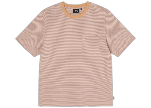 Stussy Mini Stripe Crew Orange