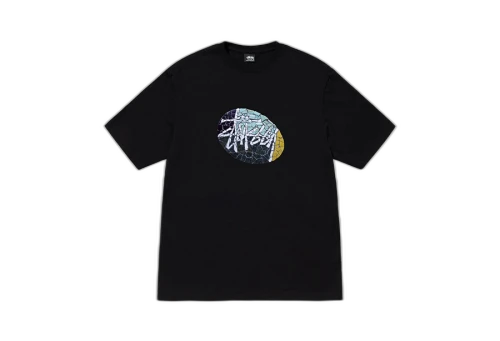 Stussy Mosaic Tee Black (FW22)