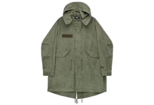 Stussy Nico Fishtail Parka Olive (FW22)