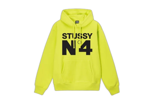 Stussy No.4 Hoodie Keylime (SS23)
