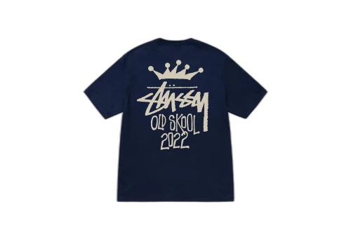 Stussy Old Skool 22 Tee Navy (FW22)